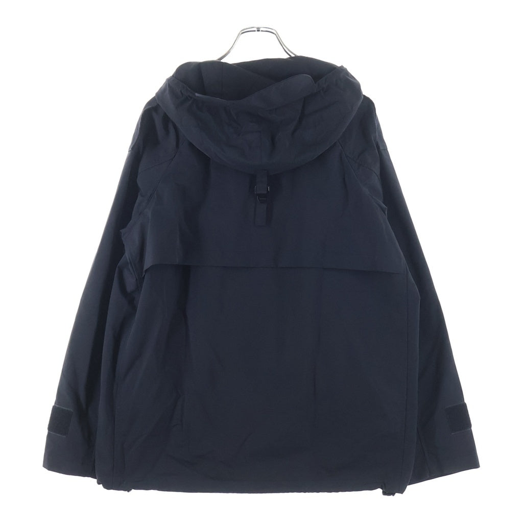 BURBERRY(バーバリー) フロントロゴジップ フーデッド ナイロンジャケット ブラック 8004470