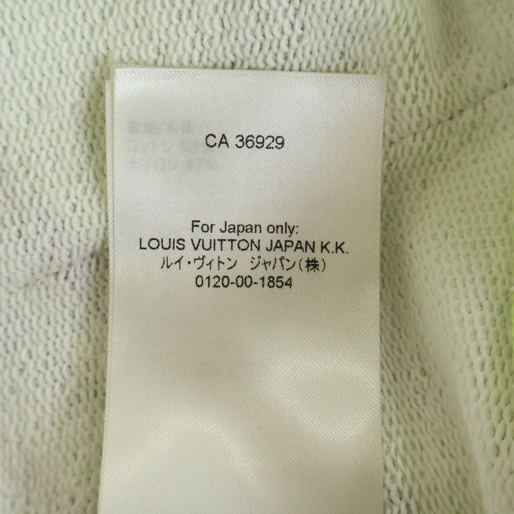LOUIS VUITTON(ルイヴィトン) 23AW Monogram Signature Sweat Pullover Hoodie RM232M ZE5 HPY20W モノグラム シグネチャー プルオーバー長袖スウェットパーカー フーディー グリーン