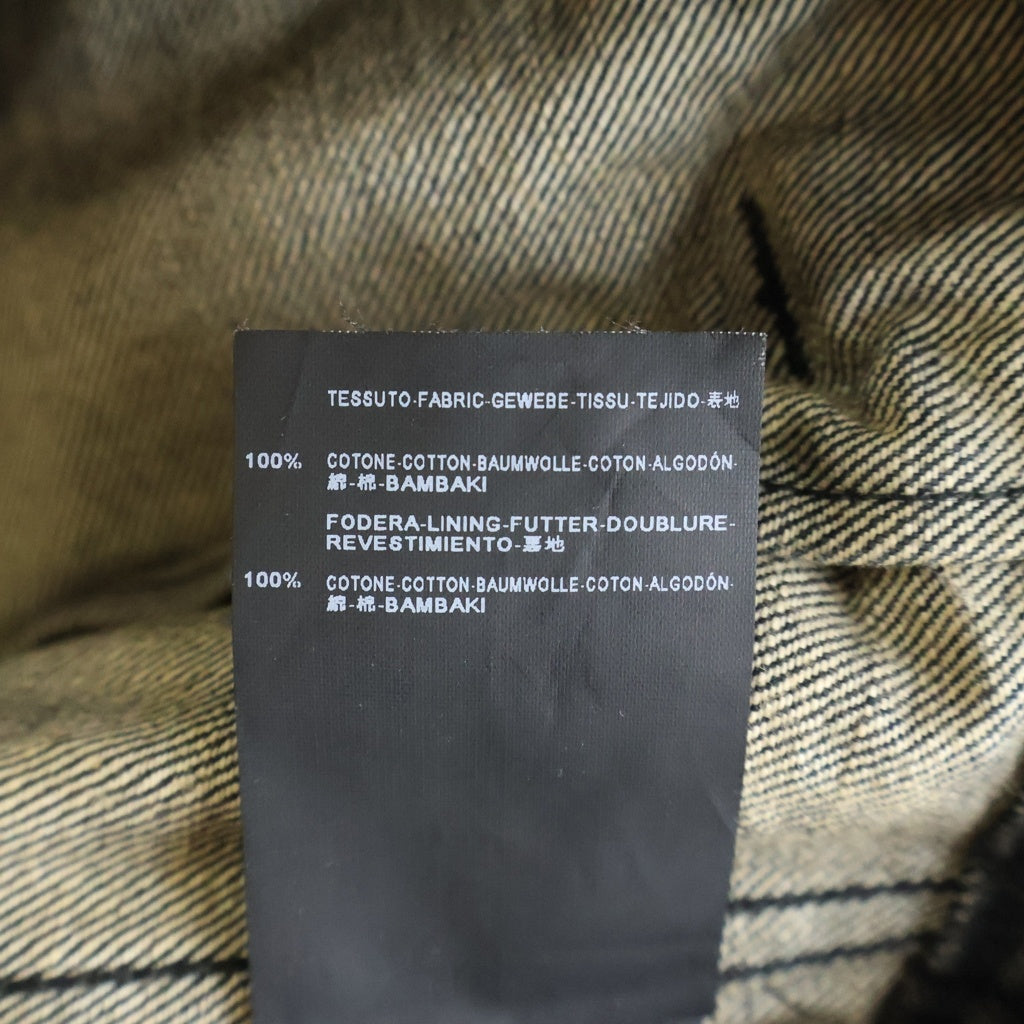 SAINT LAURENT PARIS(サンローランパリ) 12AW DENIM VEST エディ期 4ポケット ノーカラーデニムベスト ブラック 315424