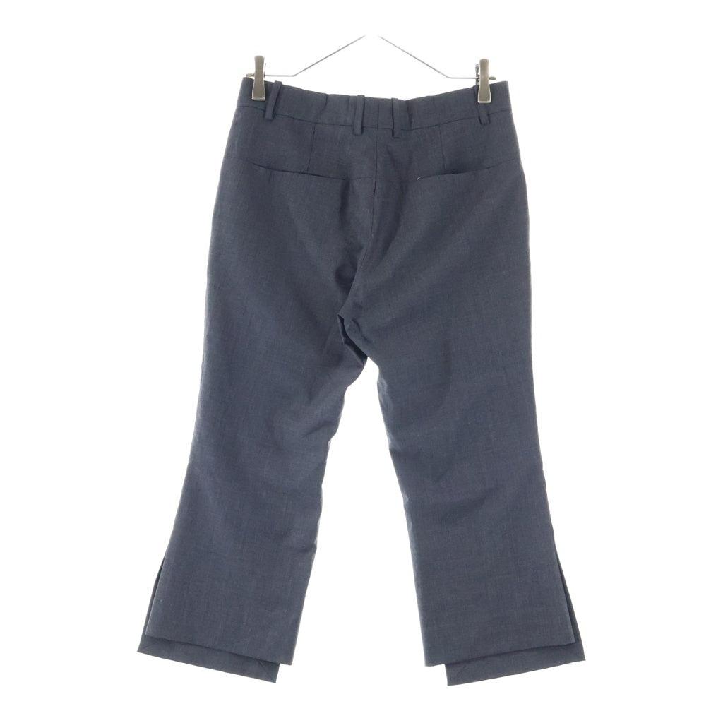 NAMACHEKO(ナマチェコ) MERO TROUSERS メロ ウールスラックス グレー NS190501