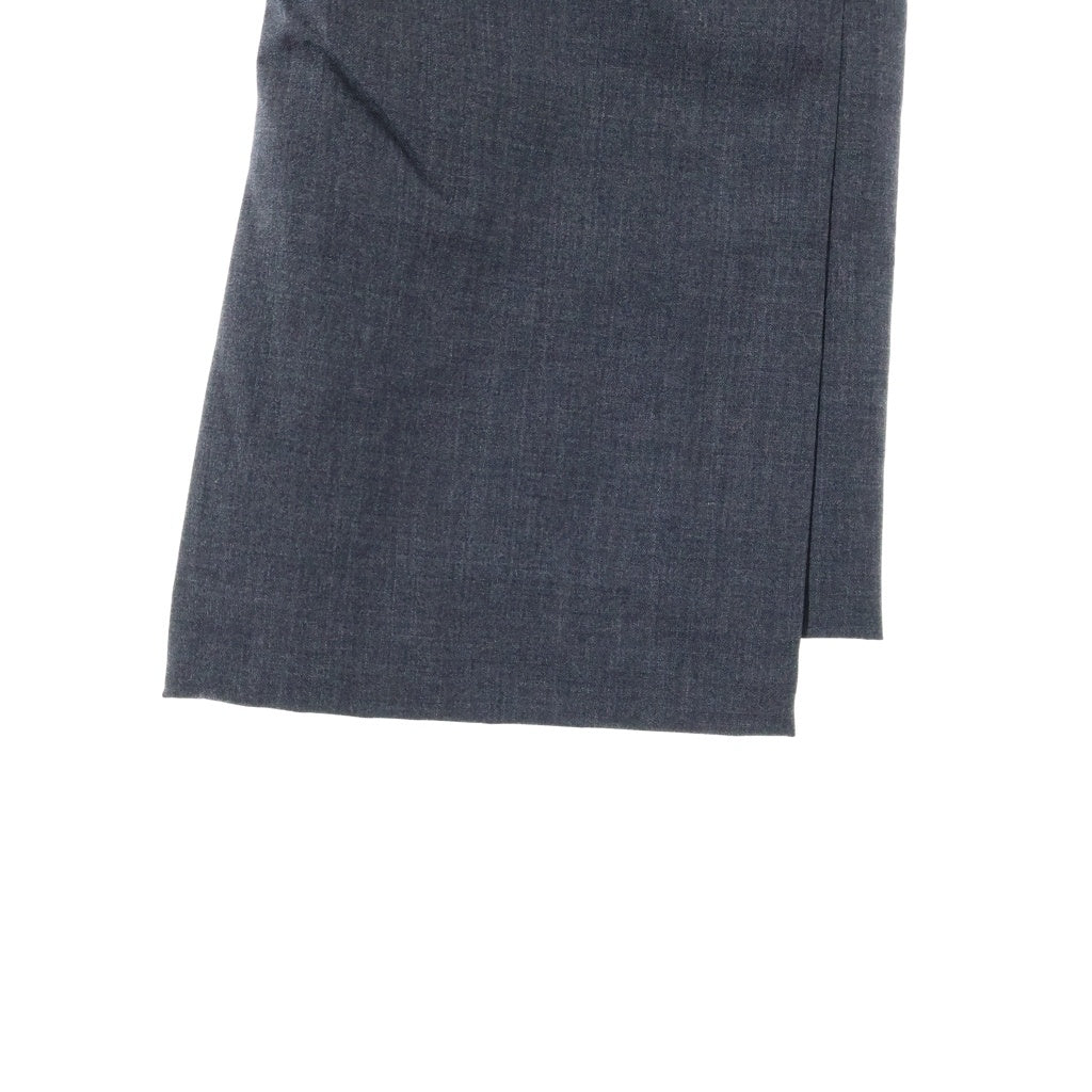 NAMACHEKO(ナマチェコ) MERO TROUSERS メロ ウールスラックス グレー NS190501