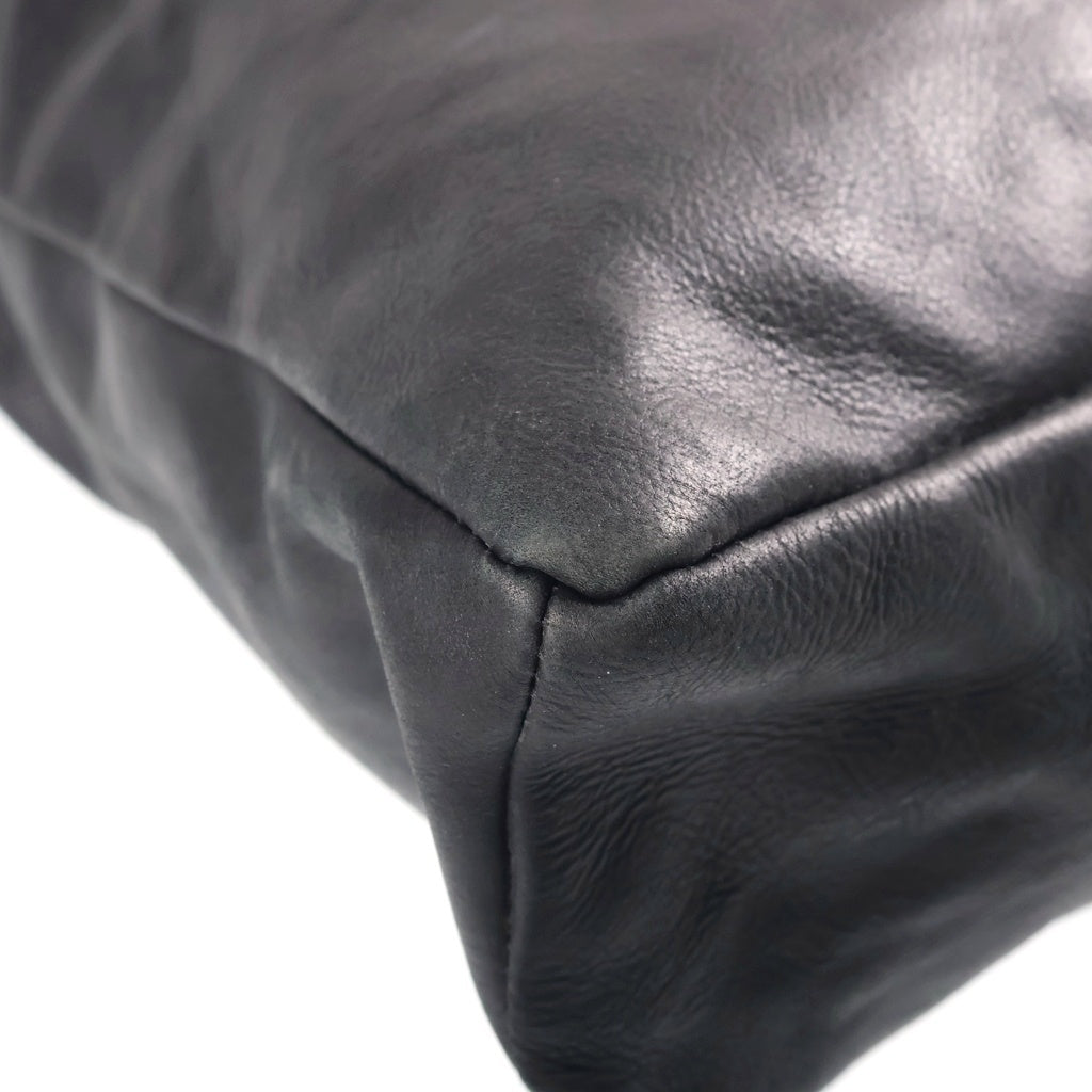 NO BRAND(ノーブランド) werkschwarz WERK21P カウレザー クロスボディバッグ ショルダーバッグ ブラック
