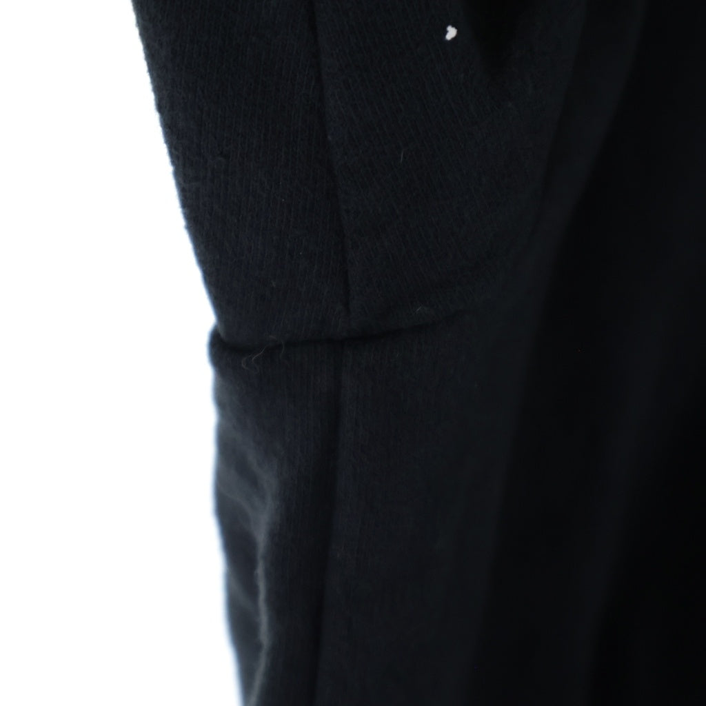 CHROME HEARTS(クロムハーツ) SWTSHRT HD ZIP アームロゴプリントジップアップパーカー フーディ ブラック