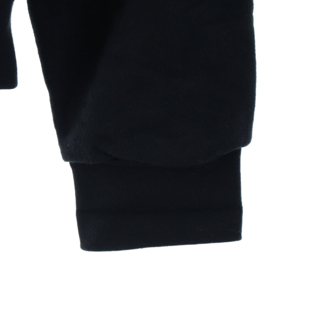 CHROME HEARTS(クロムハーツ) SWTSHRT HD ZIP アームロゴプリントジップアップパーカー フーディ ブラック