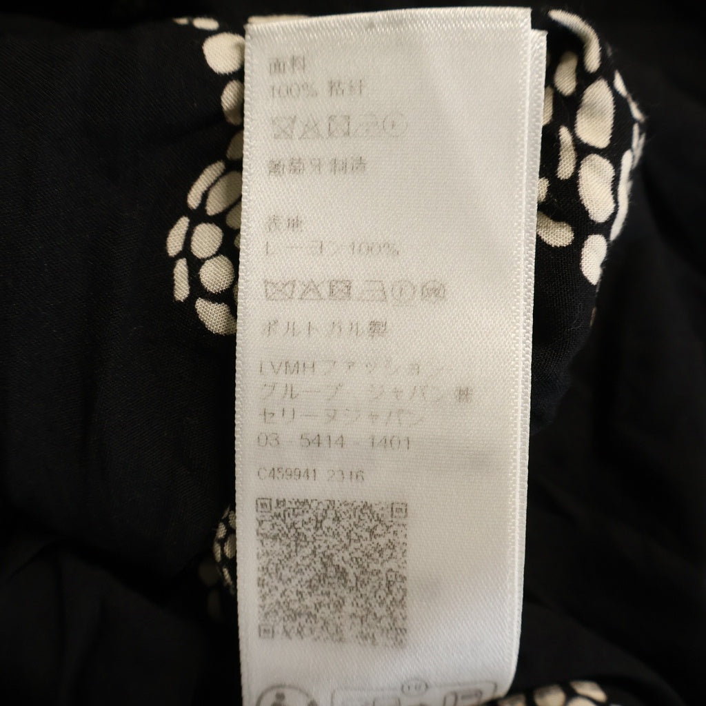 CELINE(セリーヌ) Butterfly Hawaiian Rayon バタフライ ハワイアン レーヨン半袖シャツ ブラック 2C946176W