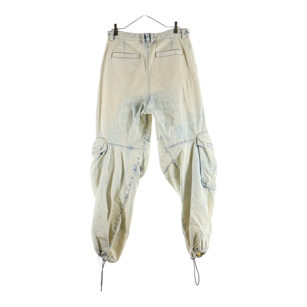 DIESEL(ディーゼル) D-ARNE-S ヴィンテージ加工 カーゴパンツ ホワイト A15000
