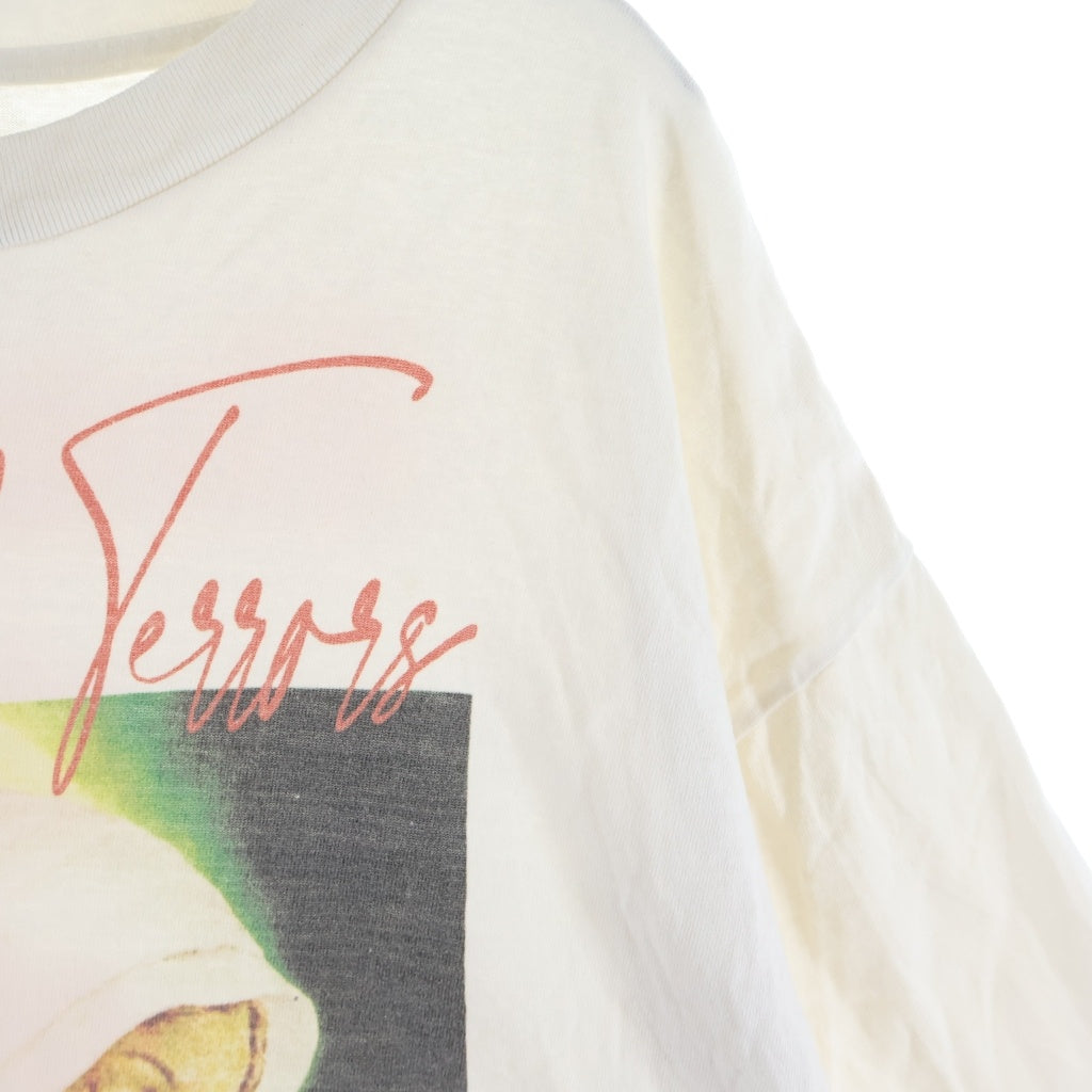 SAINT MICHAEL(セントマイケル) 22AW SPIRITUL MARIA クルーネック半袖Tシャツカットソー ホワイト SM-A22-0000-008