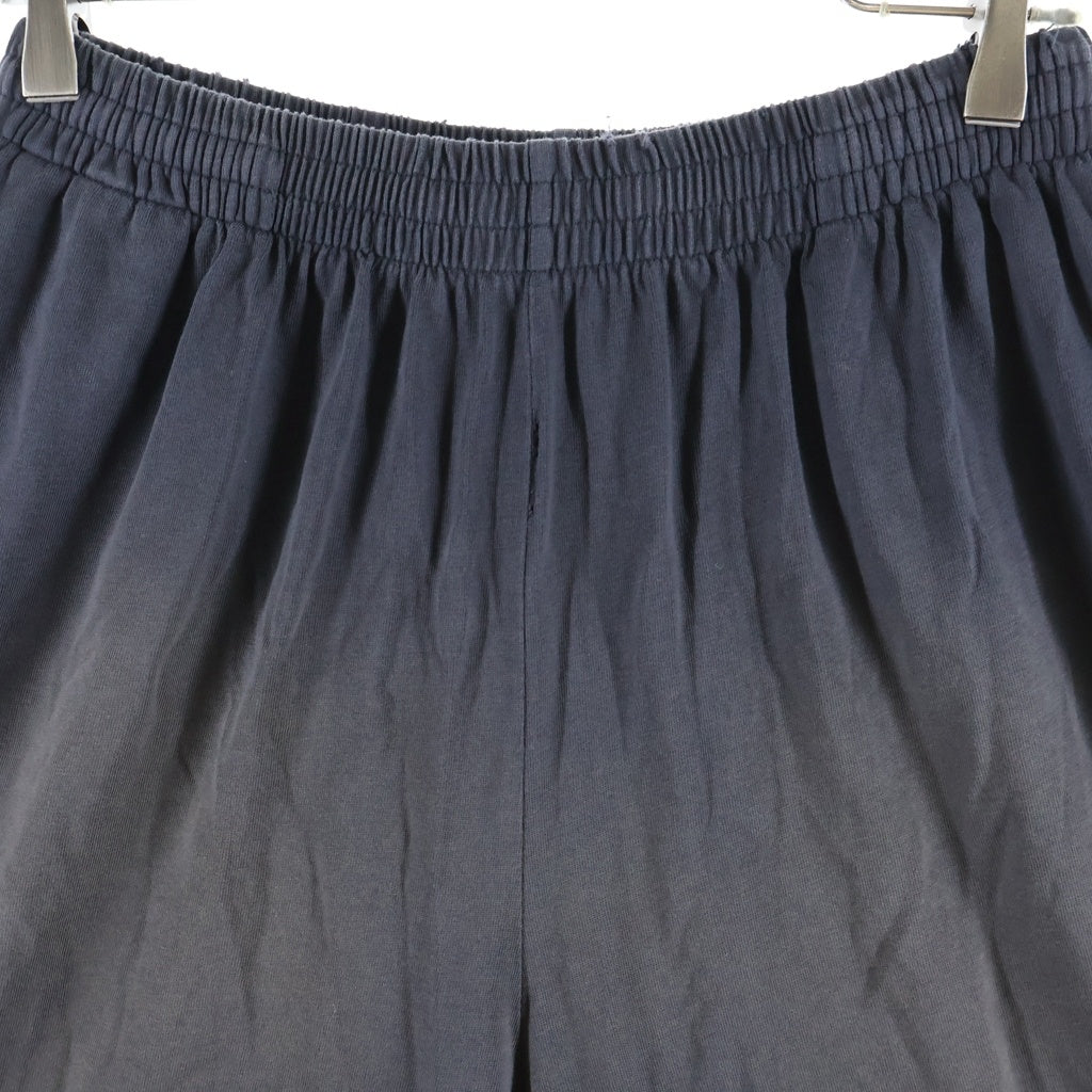 BALENCIAGA(バレンシアガ) 24AW LARGE SHORTS ロゴプリント ラージショーツ ショートパンツ ブラック 795261
