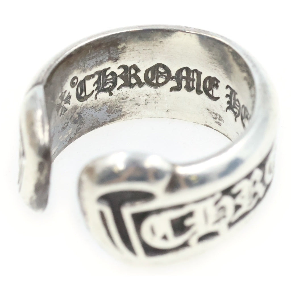 CHROME HEARTS(クロムハーツ) SM SCROLL LABEL スモールスクロールラベル リング シルバー BCA413 レディース