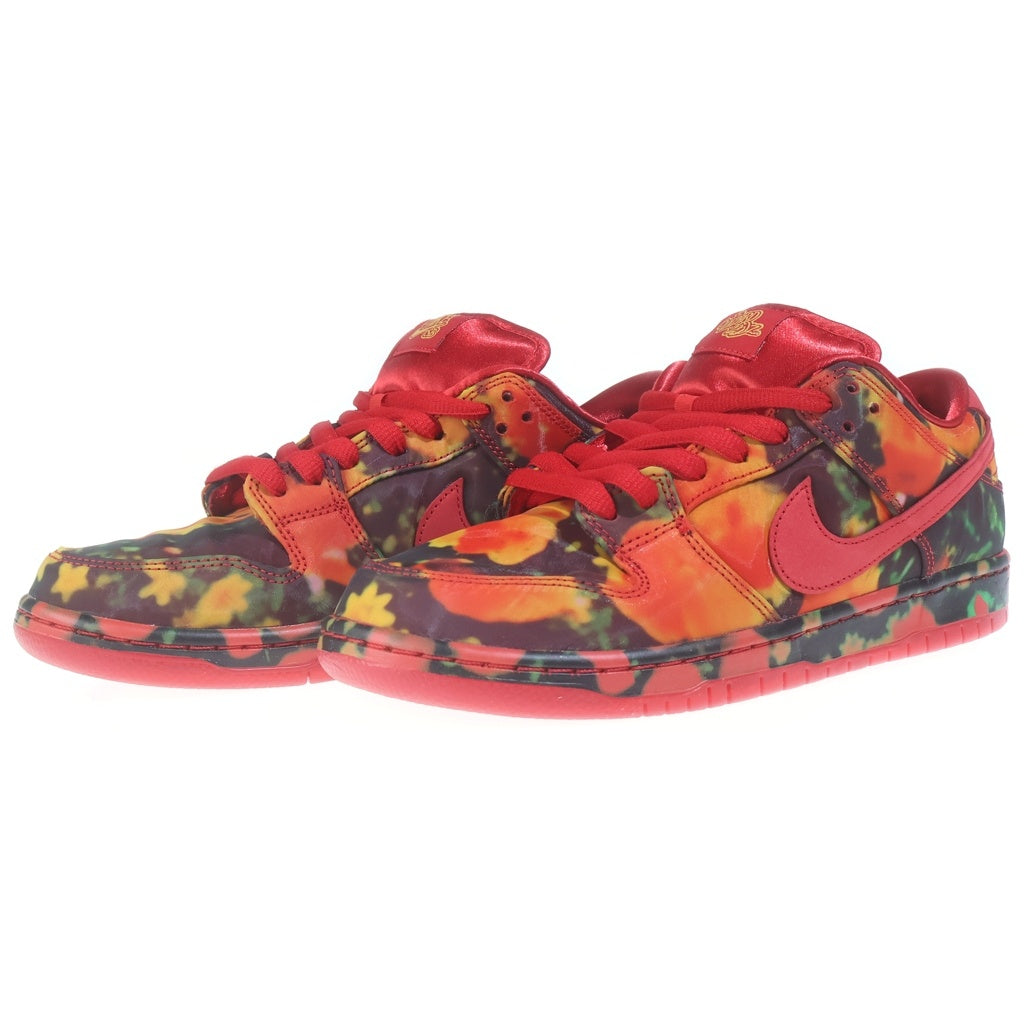 NIKE(ナイキ) ×THE WIZARD OF OZ DUNK LOW FZ1291-600 オズの魔法使い SB ダンク ローカットスニーカー レッド US8.5/26.5cm