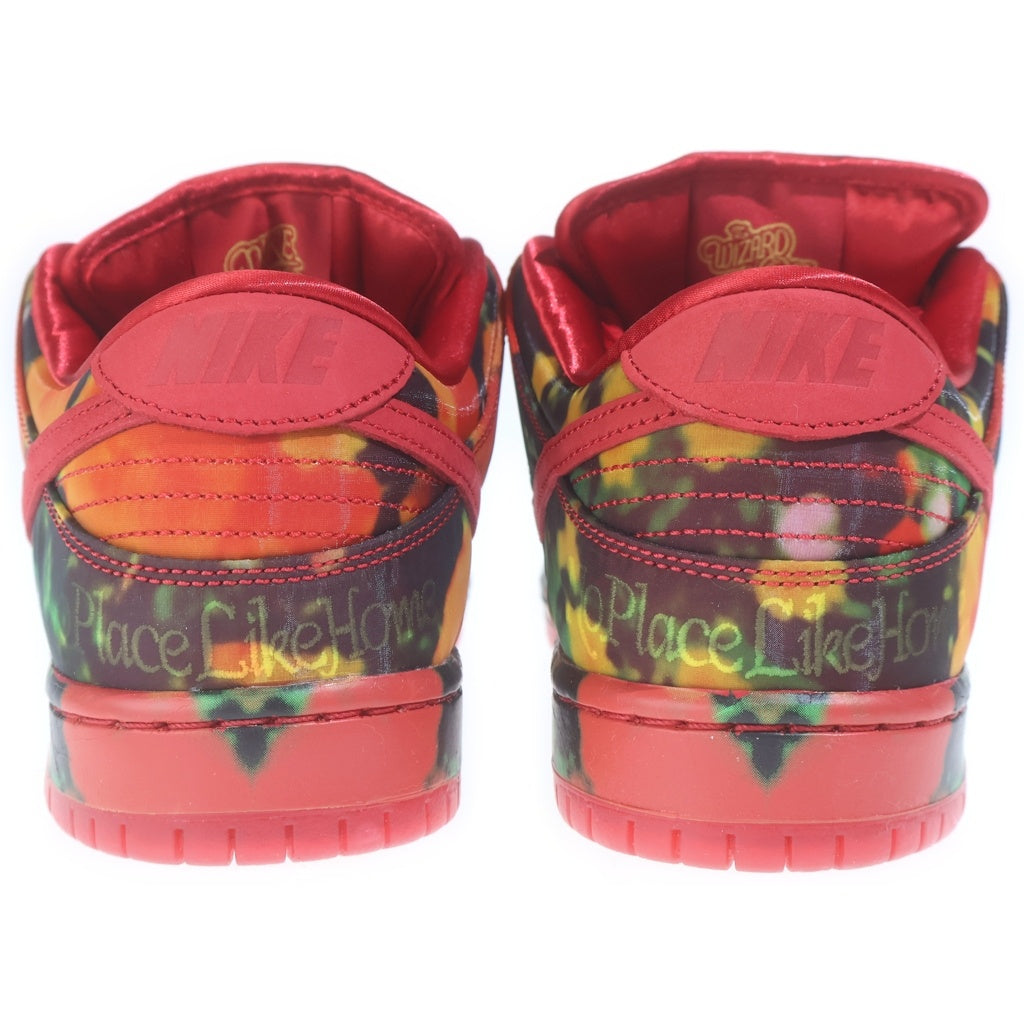 NIKE(ナイキ) ×THE WIZARD OF OZ DUNK LOW FZ1291-600 オズの魔法使い SB ダンク ローカットスニーカー レッド US8.5/26.5cm
