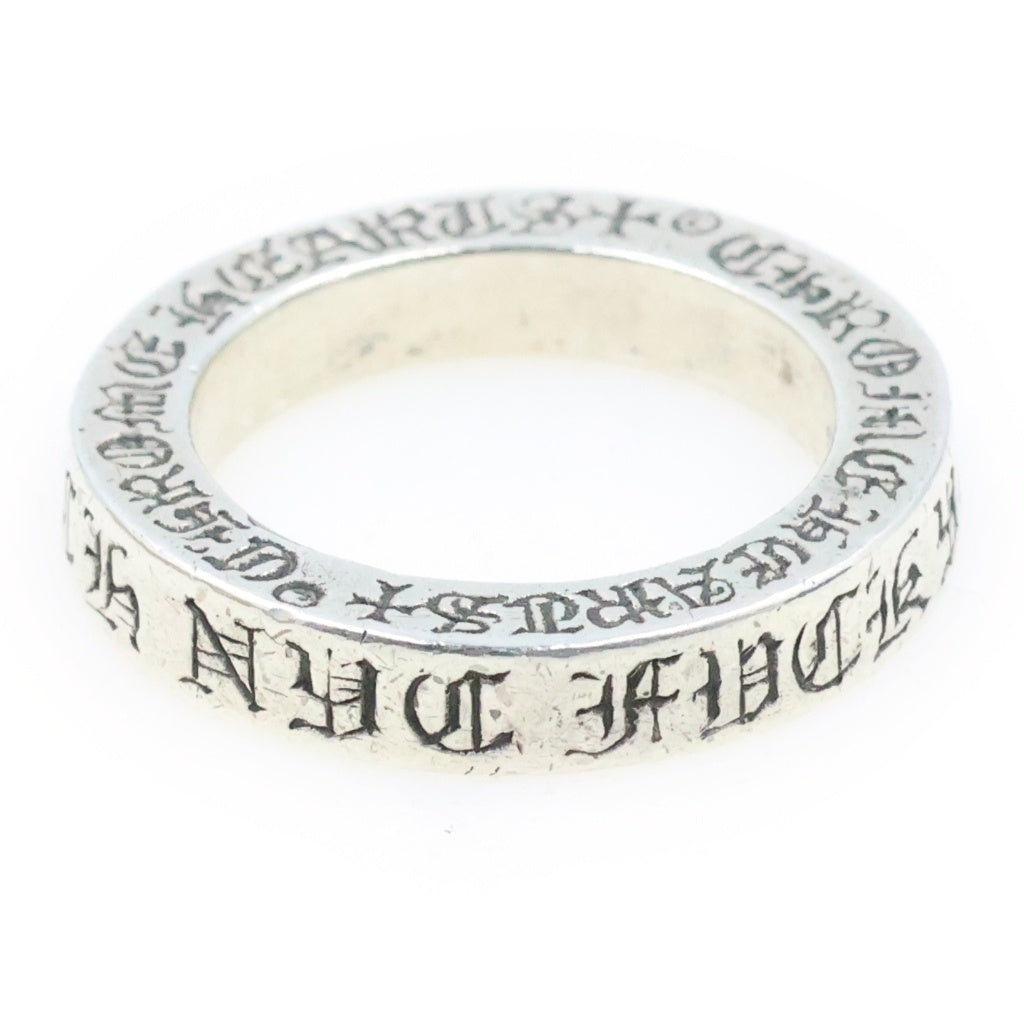 CHROME HEARTS(クロムハーツ) 3mm SPACER NYC FUCKYOU スペーサー ニューヨーク限定 ファックユー リング シルバーBCA333 レディース