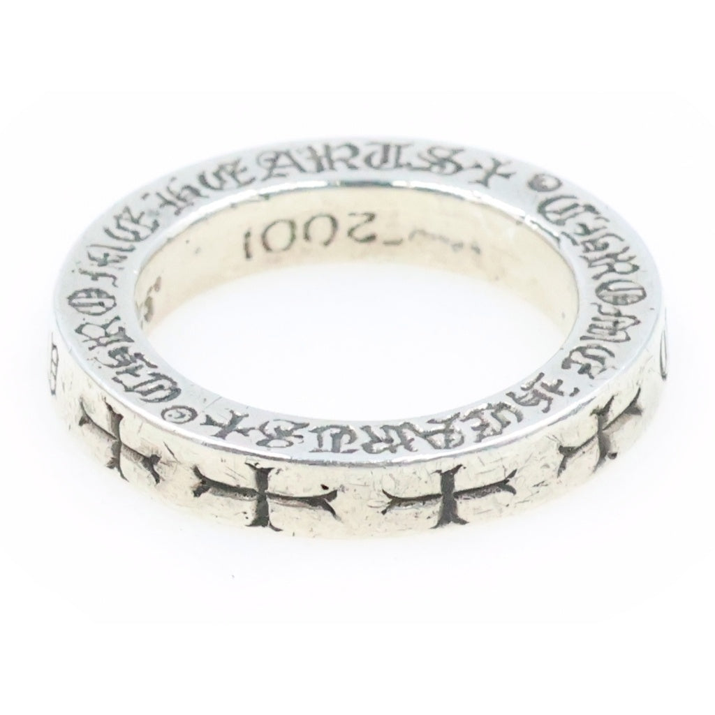 CHROME HEARTS(クロムハーツ) 3mm SPACER NYC FUCKYOU スペーサー ニューヨーク限定 ファックユー リング シルバーBCA333 レディース