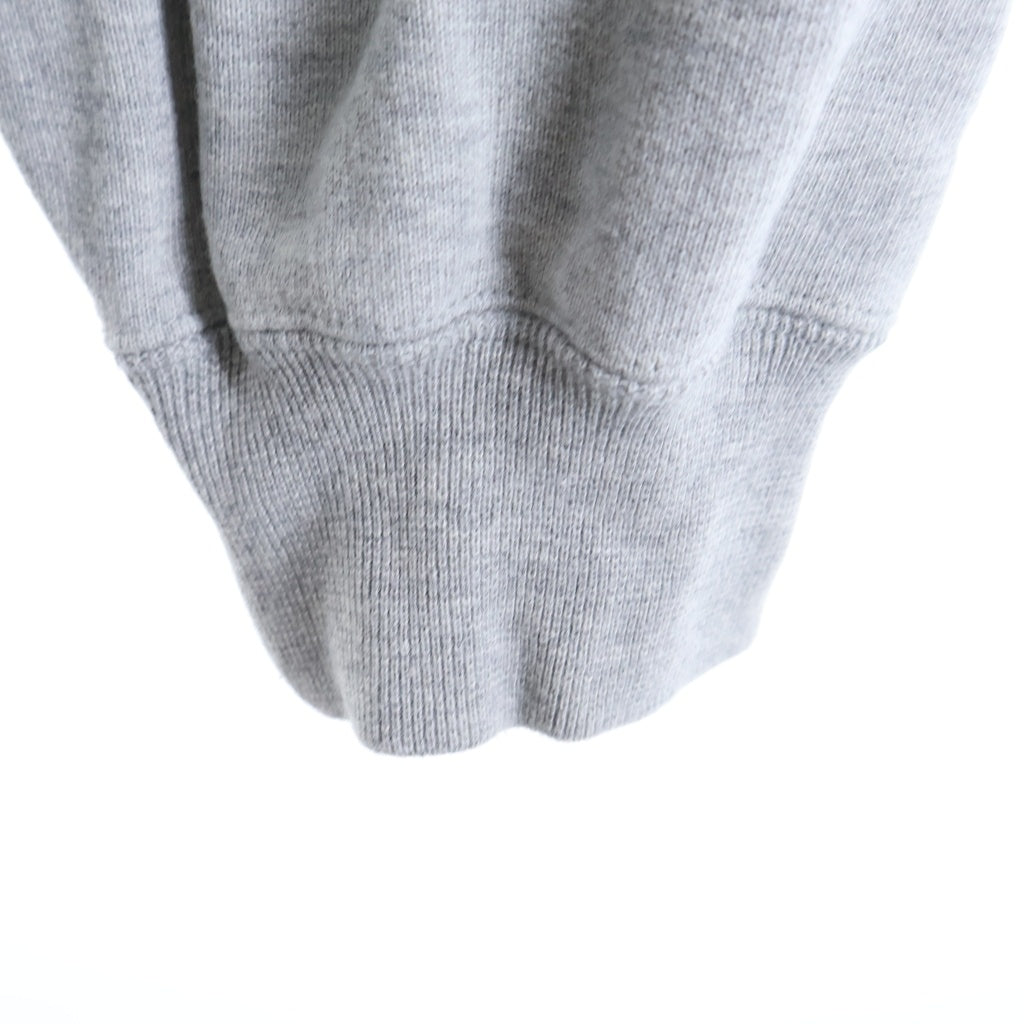 WACKO MARIA(ワコマリア) 26SS×MULHOLLAND DRIVE HEAVY WEIGHT CREW NECK SWEAT マルホランド ドライブ フロントプリント ヘビーウェイト クルーネック長袖スウェットトレーナー グレー