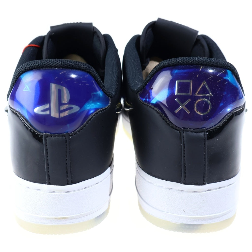NIKE(ナイキ) ×PlayStation Air Force 1 Low '18 QS プレイステーション エアフォース1 ローカットスニーカー US10/28cm ブラック BQ3634 001