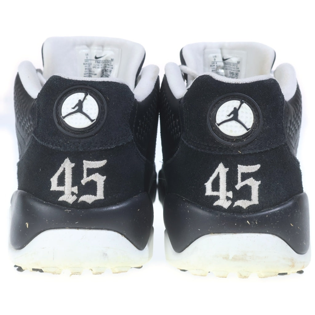 NIKE(ナイキ) Air Jordan 9 Golf Barons エアジョーダン9 ゴルフ NRG バロンズ US9/27cm ブラック/ホワイト FN6930 001
