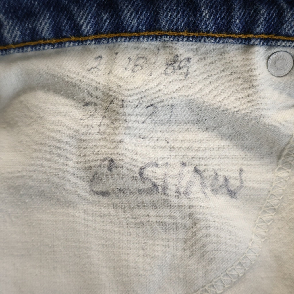 Levi's(リーバイス) 80s VINTAGE 517 USA製 ヴィンテージ オレンジタブ ボタン裏520 ジップフライ フレアデニムパンツ ジーンズ インディゴ 20517-0217