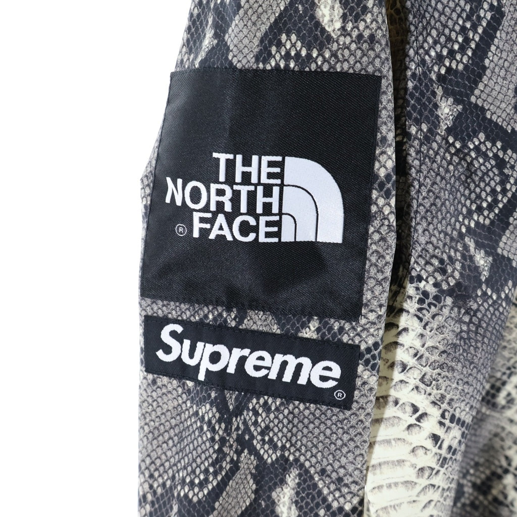 SUPREME(シュプリーム) 18AW ×THE NORTH FACE Snakeskin Taped Seam Coaches Jacket ザ ノースフェイス スネークスキン テープド シーム コーチジャケット グレー NP11803I