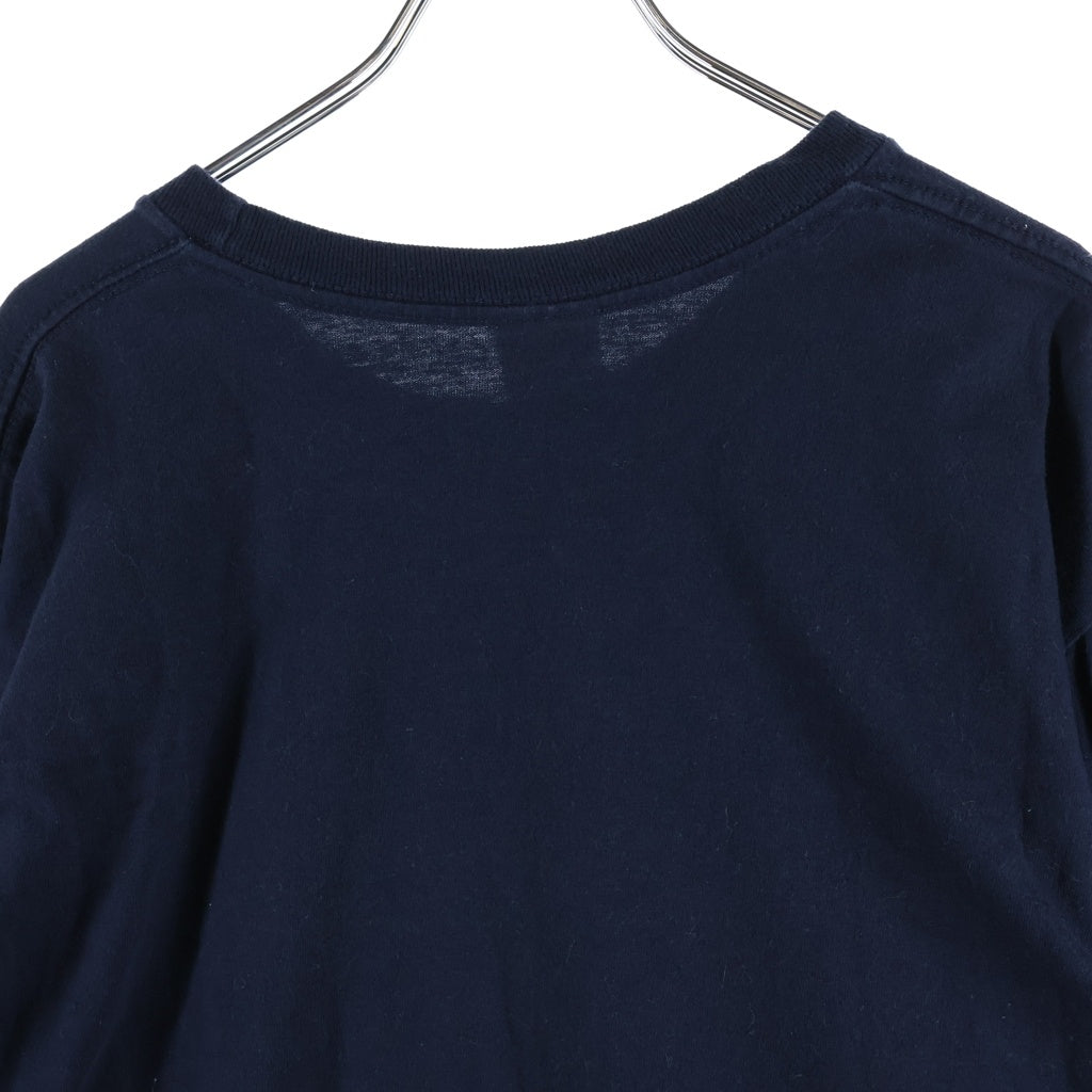 SUPREME(シュプリーム) 20AW Box Logo L/S Tee ボックスロゴ クルーネック長袖Tシャツカットソー ロンT ネイビー