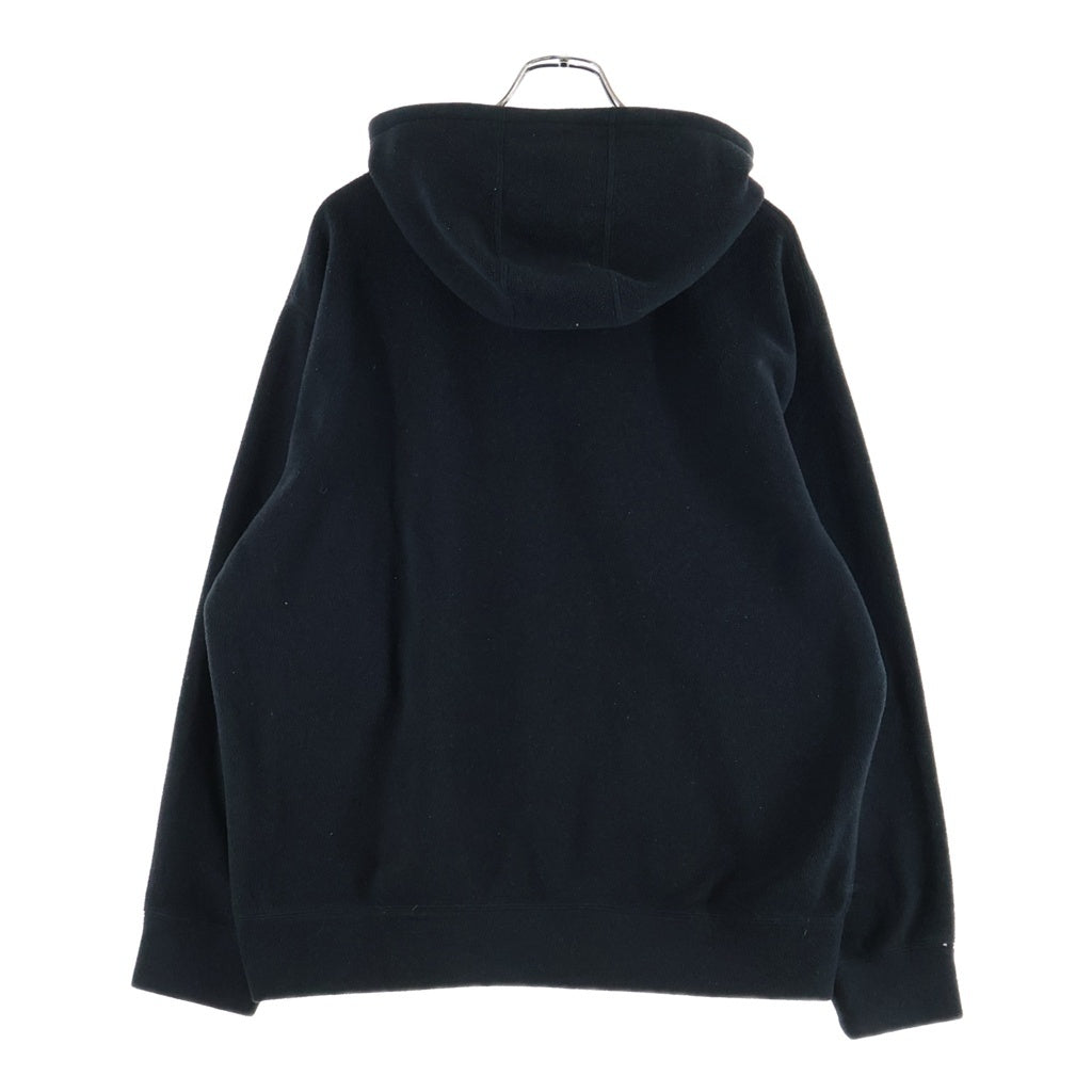 SUPREME(シュプリーム) 20AW Polartec Hooded ポーラテック フリース 長袖プルオーバーパーカー フーディ ブラック