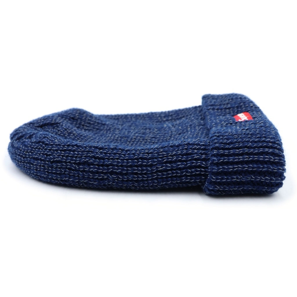 SUPREME(シュプリーム) 17AW Reflective Loose Gauge Beanie リフレクティブ ルーズ ゲージ ニットビーニー 帽子 ネイビー