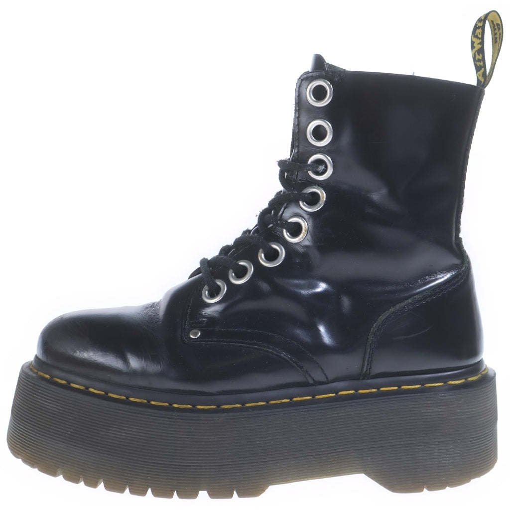 Dr.Martens(ドクターマーチン) JORDAN MAX ジェイドン マックス ボリュームソール 8ホールブーツ ブラック レディース