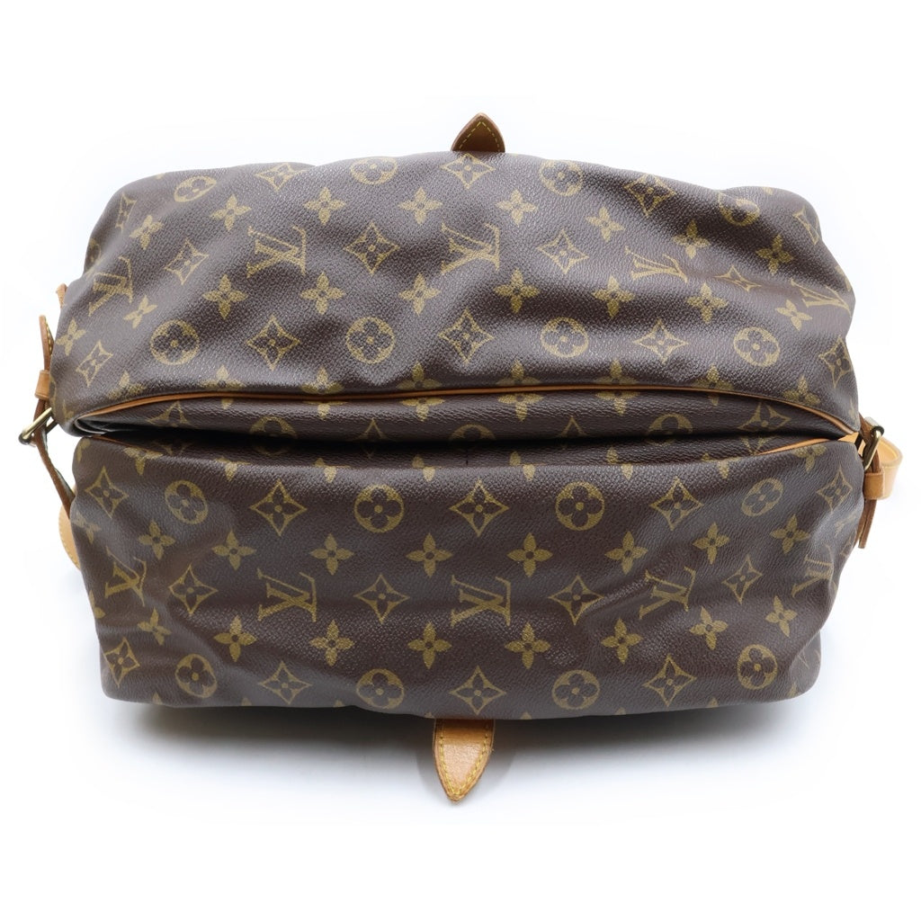 LOUIS VUITTON(ルイヴィトン) ソミュール35 モノグラムキャンバス ショルダーバッグ M42254 ブラウン レディース