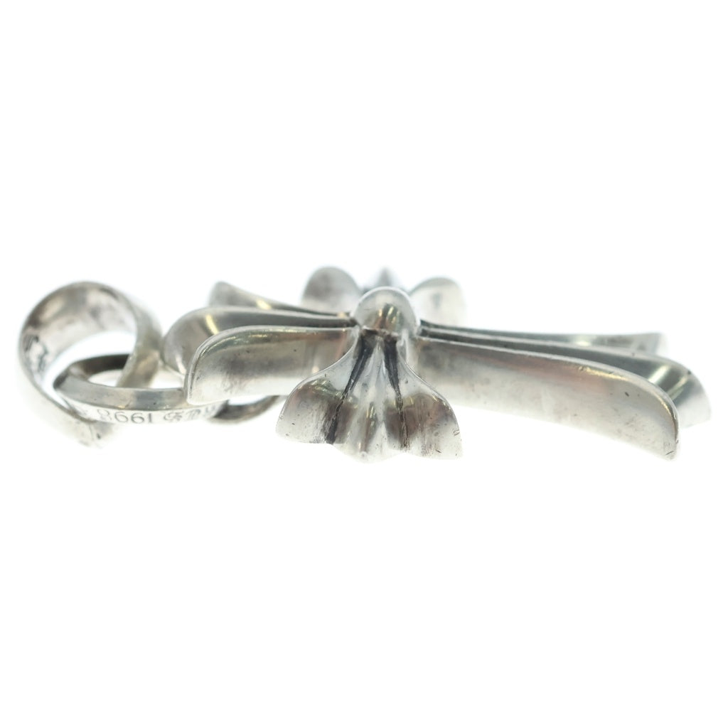 CHROME HEARTS(クロムハーツ) CH CRS SML W/BALE Wベイル スモールCHクロス ペンダントトップ シルバー BCA218