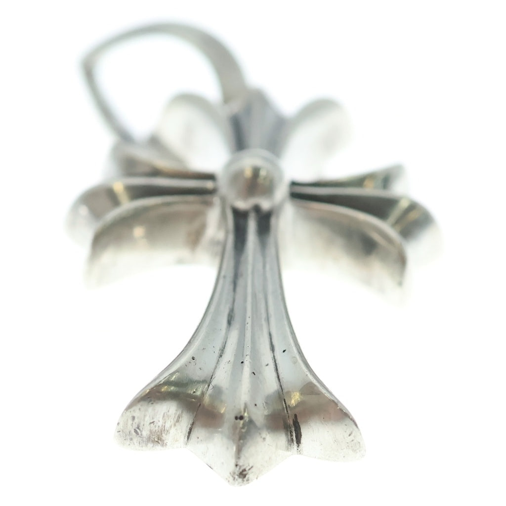 CHROME HEARTS(クロムハーツ) CH CRS SML W/BALE Wベイル スモールCHクロス ペンダントトップ シルバー BCA218