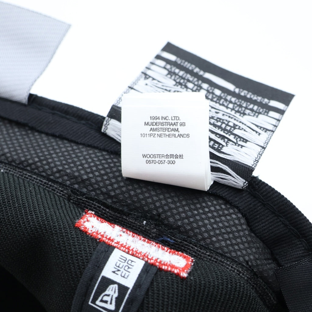 SUPREME(シュプリーム) 25AW ×NEW ERA Reaper S Logo Cap ニューエラ リーパー Sロゴ 6パネル ベースボールキャップ 帽子 ブラック