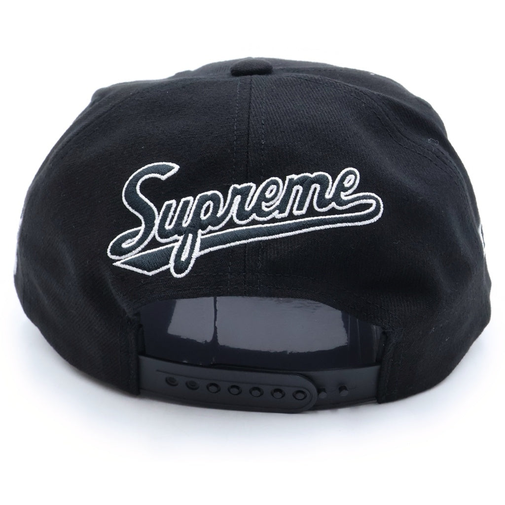SUPREME(シュプリーム) 25SS World Famous S Logo 6-Panel Cap ワールドフェイマス エス ロゴ 6パネル ベースボールキャップ 帽子 ブラック