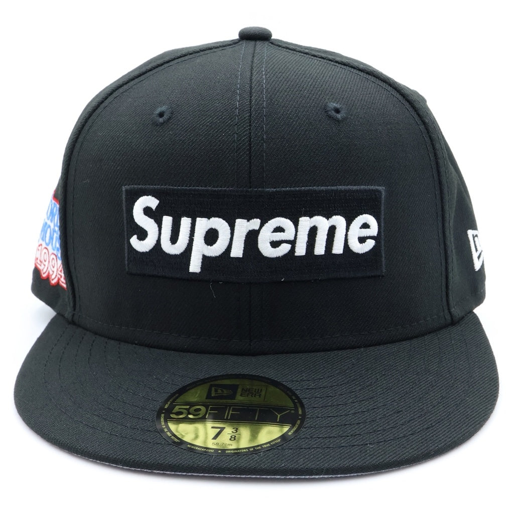 SUPREME(シュプリーム) 20AW ×NEW ERA World Famous Box Logo ニューエラ ワールド フェイマス ボックス ロゴ ベースボールキャップ 帽子 ブラック