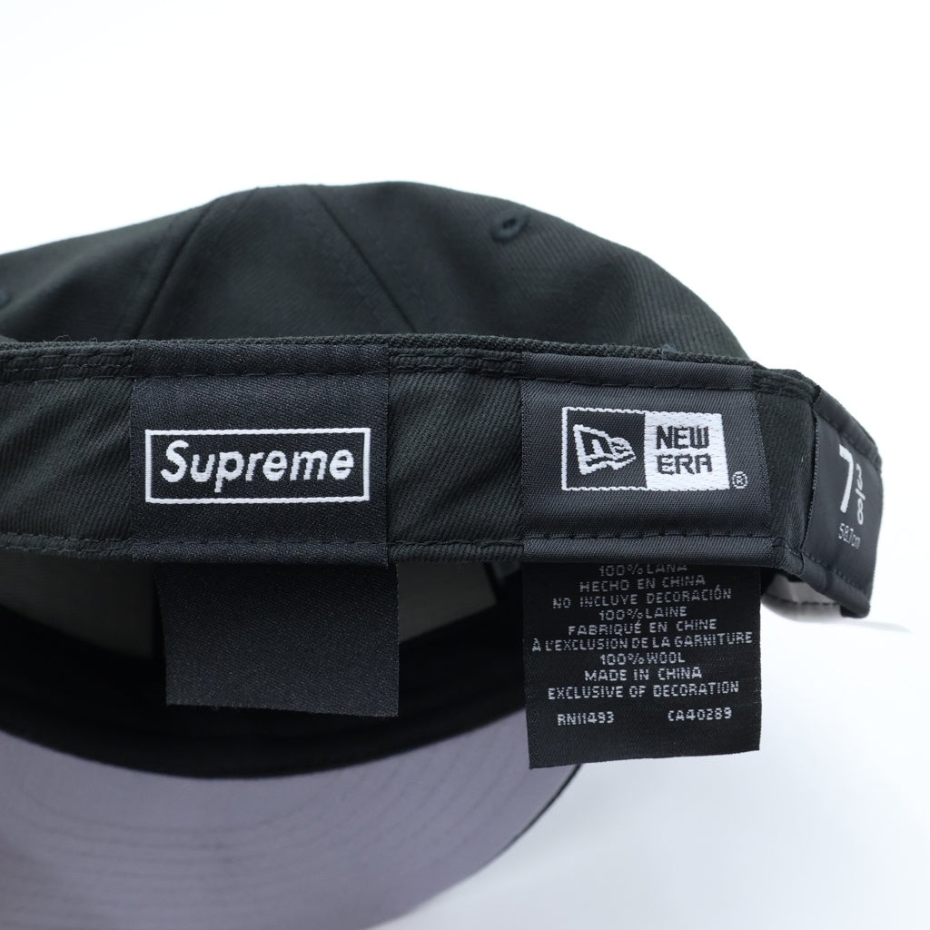SUPREME(シュプリーム) 20AW ×NEW ERA World Famous Box Logo ニューエラ ワールド フェイマス ボックス ロゴ ベースボールキャップ 帽子 ブラック