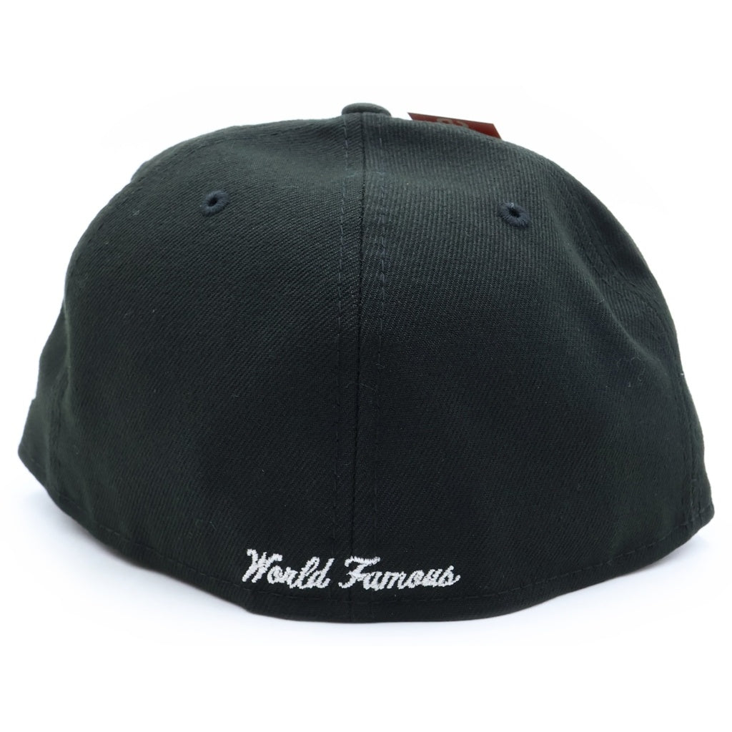 SUPREME(シュプリーム) 21AW ×NEW ERA No Comp Box Logo Cap ニューエラ ノーコンプ ボックスロゴ ベースボールキャップ 帽子 ブラック