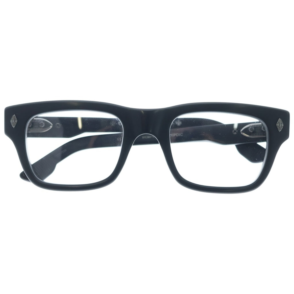 CHROME HEARTS(クロムハーツ) CRYPDIC クロスデザイン アイウェアサングラスメガネ 51□22-142 ブラック
