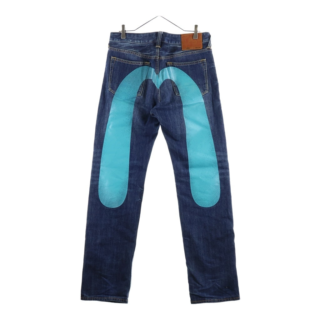 EVISU(エビス) DAICOCK PRINT BAGGY FIT DENIM JEANS 2EAHTM3JE119400DN ダイコックプリント バギーフィット デニムパンツ ジーンズ インディゴ