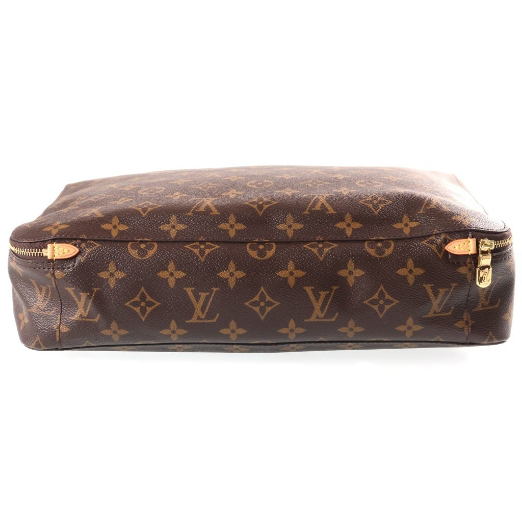 LOUIS VUITTON(ルイヴィトン) モノグラム キューブ・ドゥ・ランジュモン GM ブラウン M43690