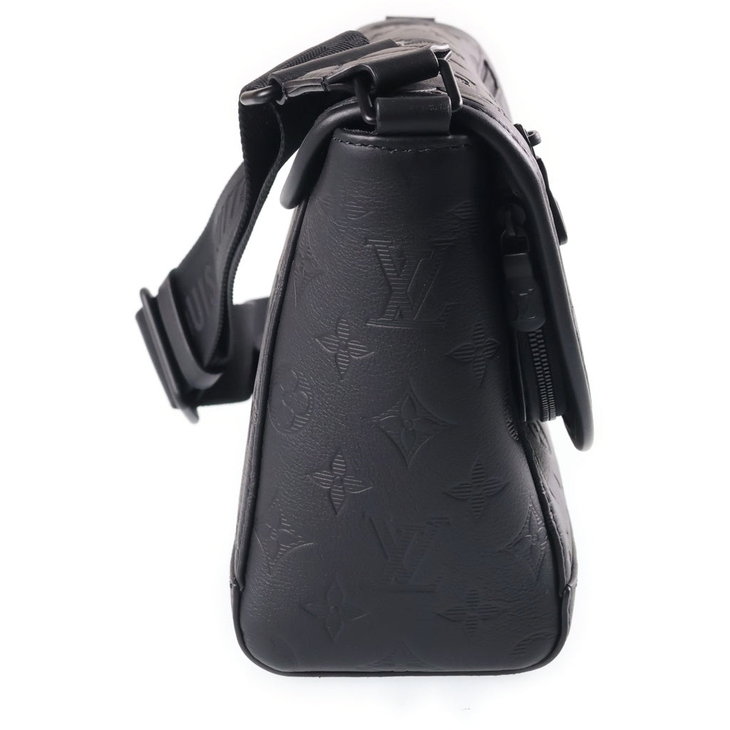 LOUIS VUITTON(ルイヴィトン) モノグラムシャドウ パルス・メッセンジャー ショルダーバッグ ブラック M14874 レディース