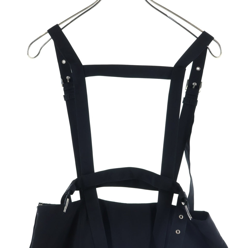 NOIR KEI NINOMIYA(ノワール ケイニノミヤ) オーバーオールスカート サスペンダーレディース ブラック 3A-A004
