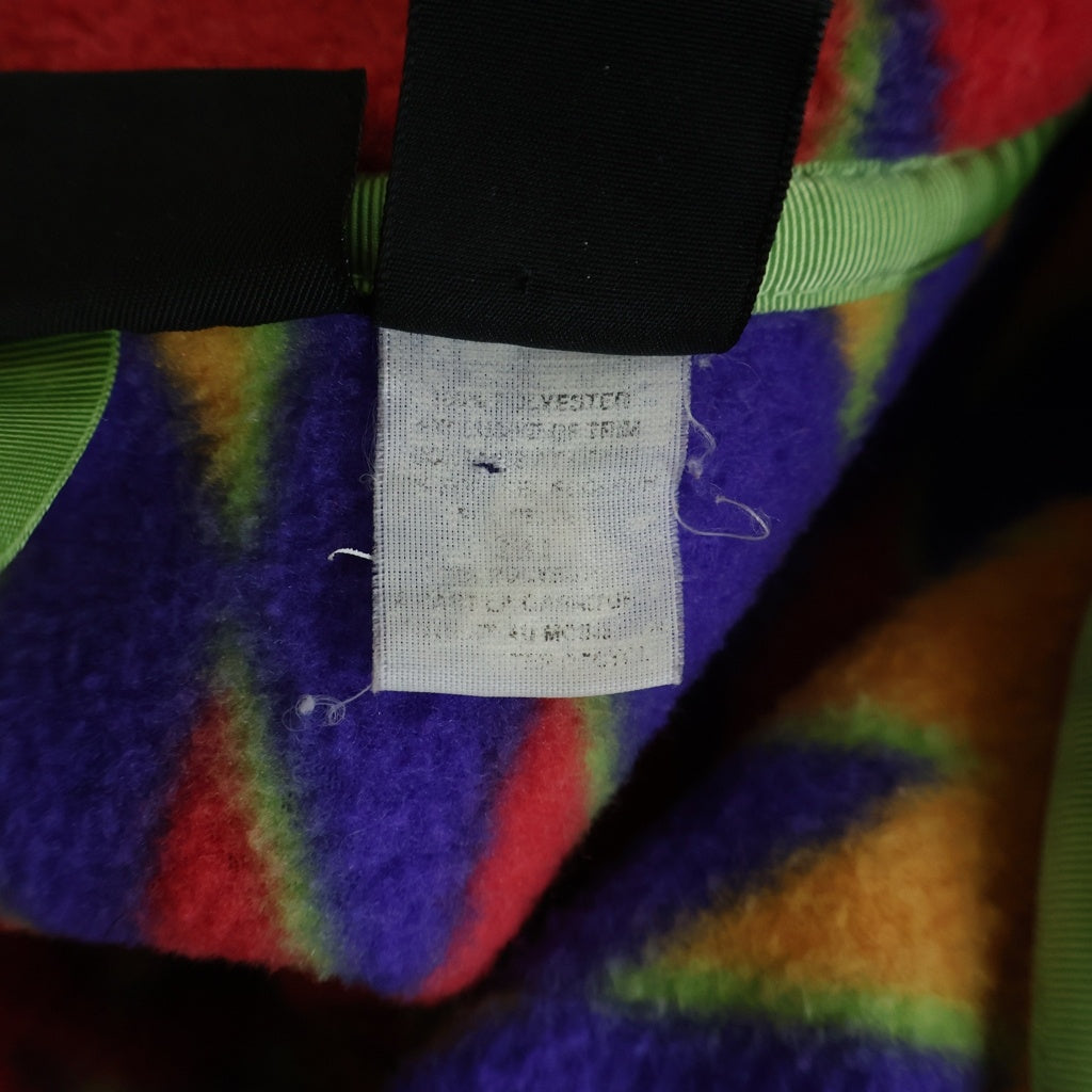 PATAGONIA(パタゴニア) 90S VINTAGE SYNCHILLA Snap-T ヴィンテージ ミネハハ柄 シンチラ スナップT プルオーバーフリースジャケット マルチカラー