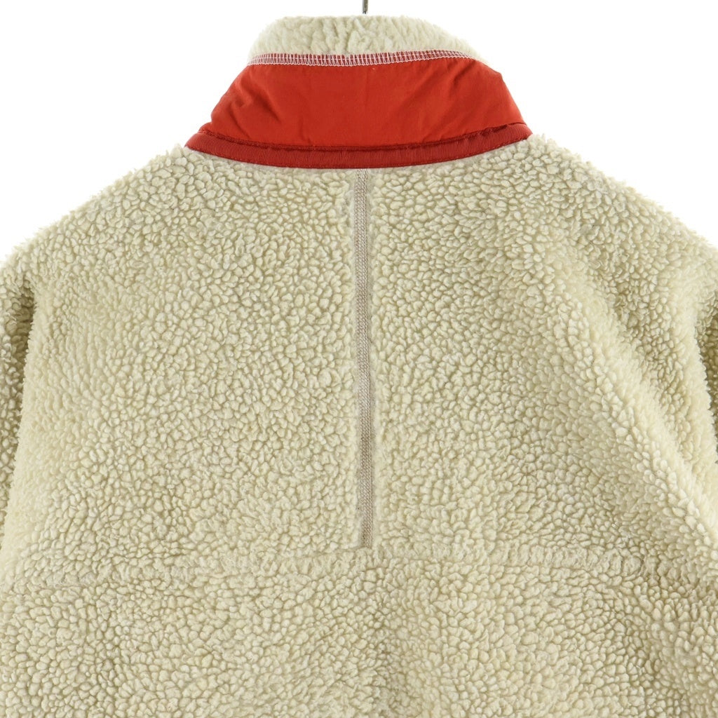 PATAGONIA(パタゴニア) 00S Patagonia RETRO X レトロX ボア ジップアップフリースジャケット ブルゾンジャケット ベージュ