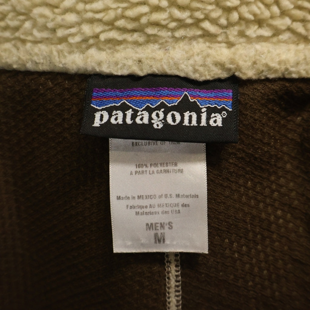 PATAGONIA(パタゴニア) 00S Patagonia RETRO X レトロX ボア ジップアップフリースジャケット ブルゾンジャケット ベージュ