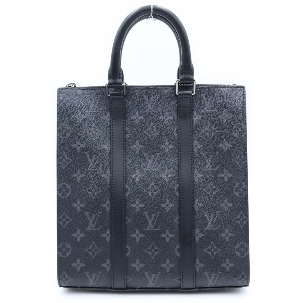 LOUIS VUITTON(ルイヴィトン) モノグラム エクリプス サック プラ クロス ハンドトートバッグ 2WAY ショルダーバッグ ブラック M46098 レディース