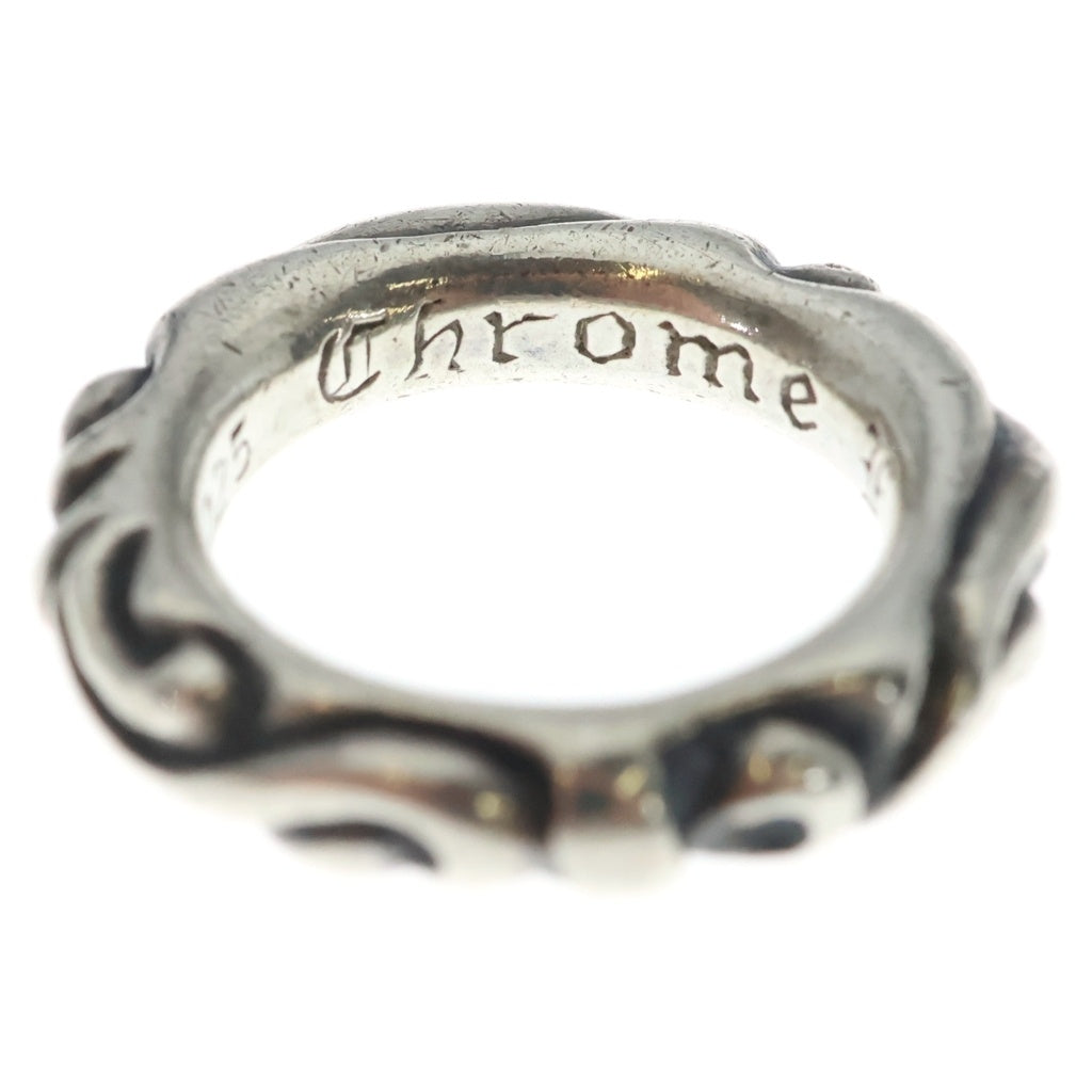 CHROME HEARTS(クロムハーツ) SCRL BAND スクロールバンド リング シルバー BCA351