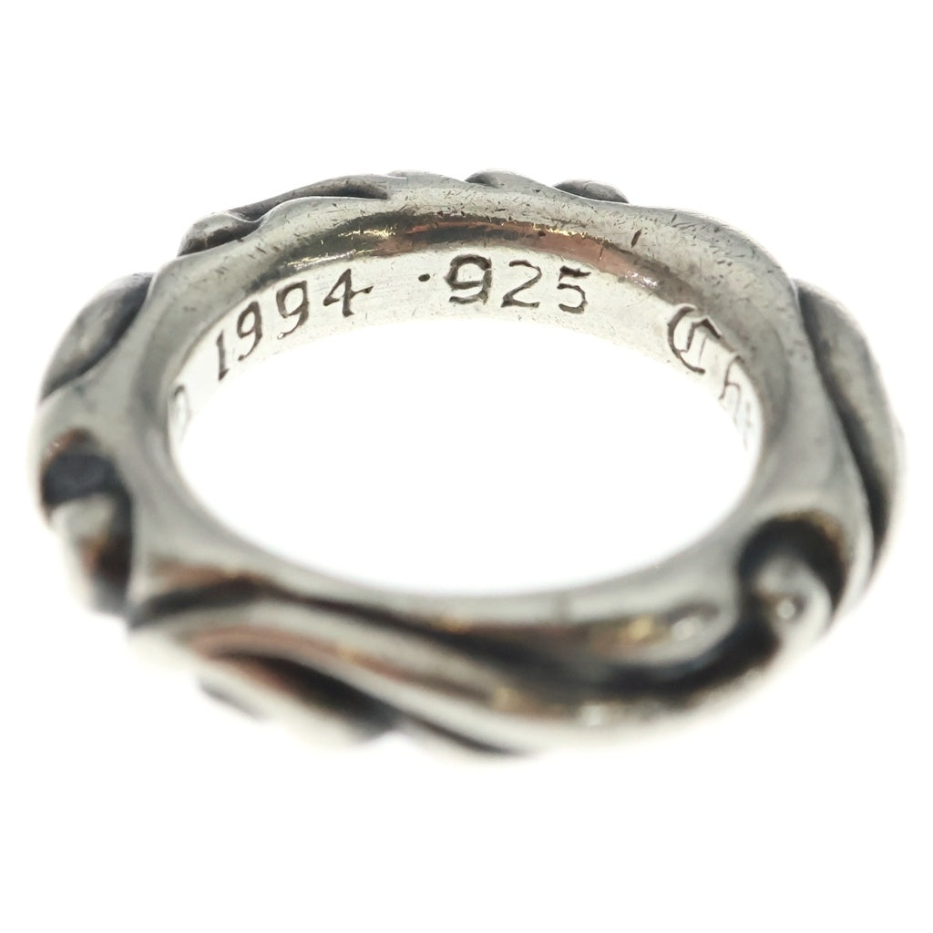 CHROME HEARTS(クロムハーツ) SCRL BAND スクロールバンド リング シルバー BCA351