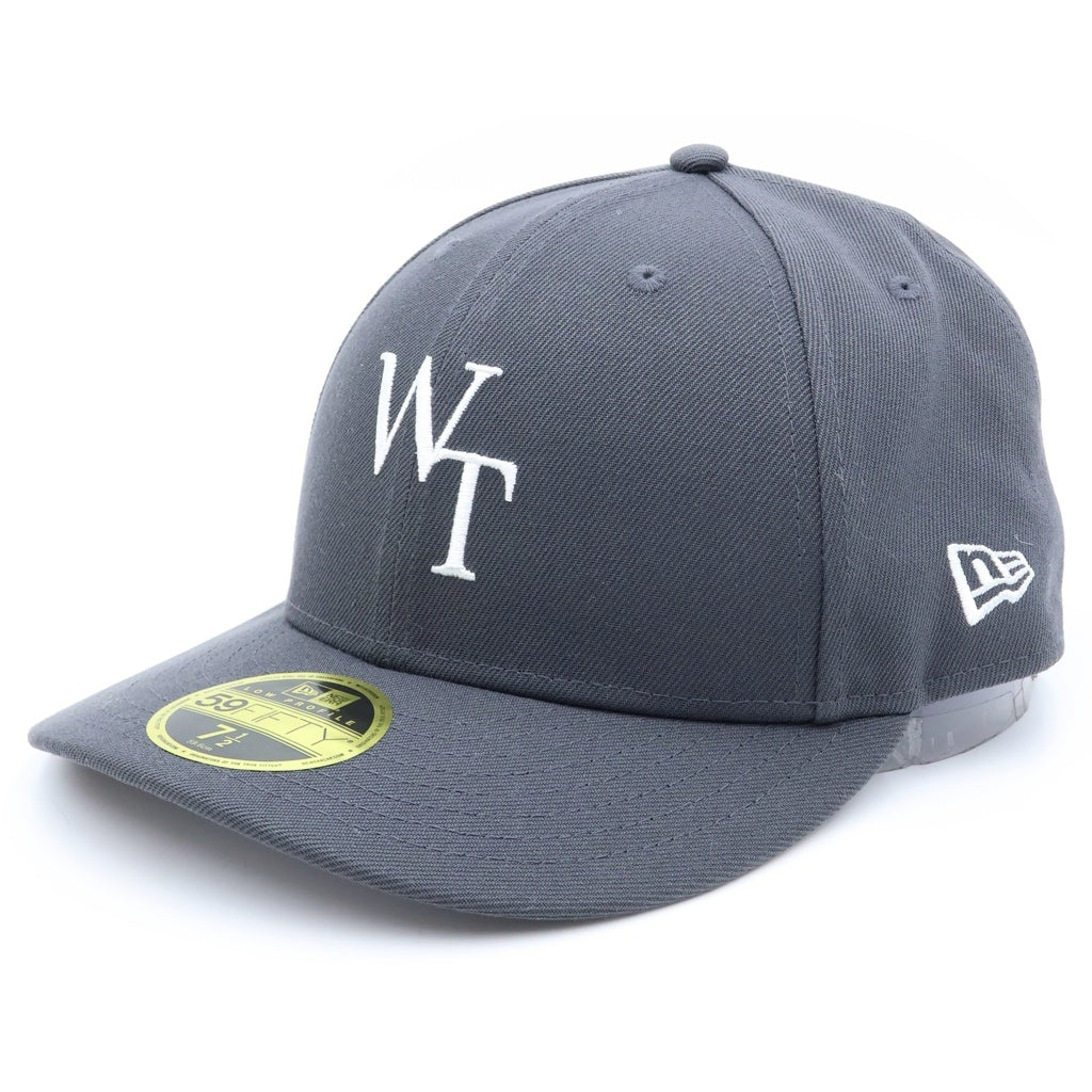 WTAPS(ダブルタップス) 26SS ×NEW ERA 59FIFTY LOW PROFILE CAP ニューエラ 59フィフティロープロファイル ベースボールキャップ 帽子 グレー 261NENED-HT02