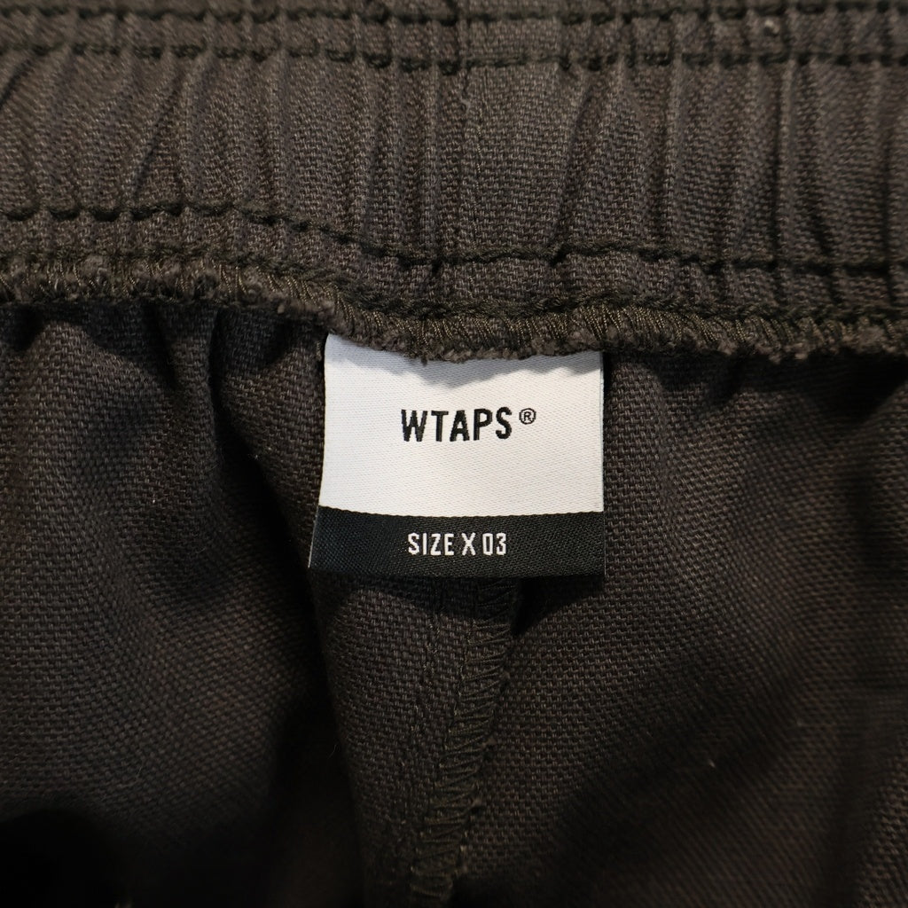 WTAPS(ダブルタップス) 26SS COTTON CNVS SHORTS 261CWDT-PTM08 コットンキャンバス ハーフパンツ ショーツ グレー