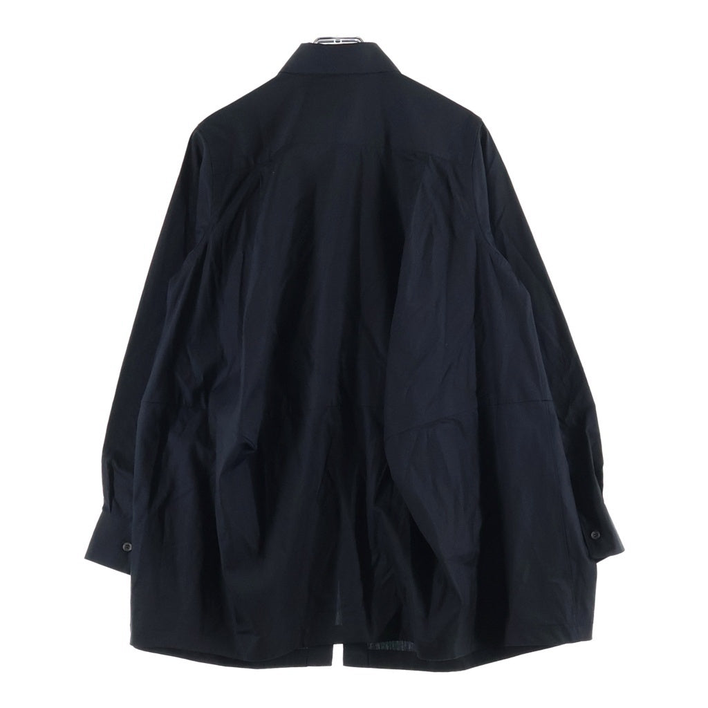 COMME des GARCONS COMME des GARCONS(コムデギャルソンコムデギャルソン) 26AW リボンボウ ピーターパンカラーブラウス 長袖シャツ ブラック レディース RR-B002