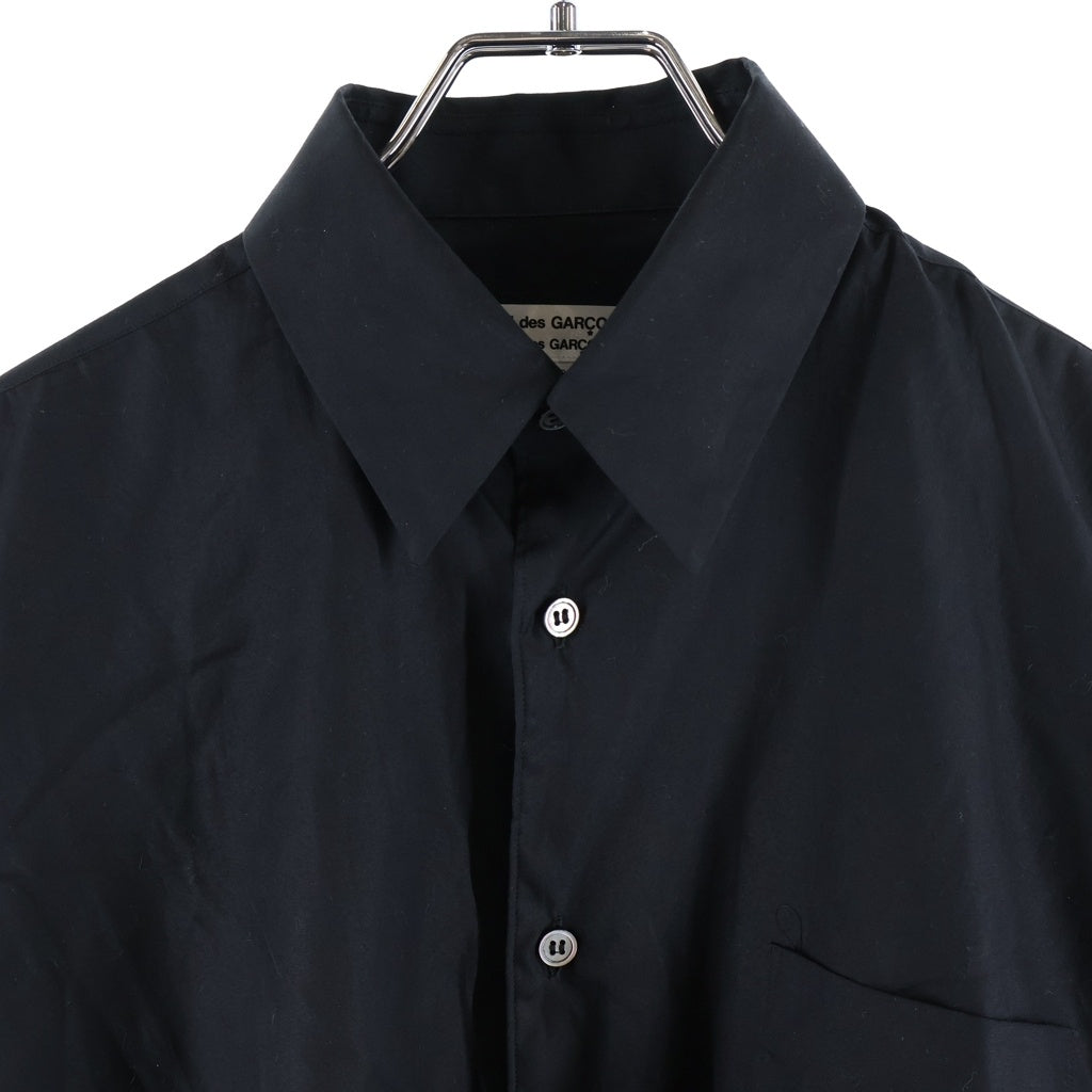COMME des GARCONS COMME des GARCONS(コムデギャルソンコムデギャルソン) 26AW リボンボウ ピーターパンカラーブラウス 長袖シャツ ブラック レディース RR-B002