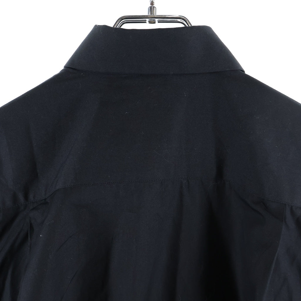 COMME des GARCONS COMME des GARCONS(コムデギャルソンコムデギャルソン) 26AW リボンボウ ピーターパンカラーブラウス 長袖シャツ ブラック レディース RR-B002